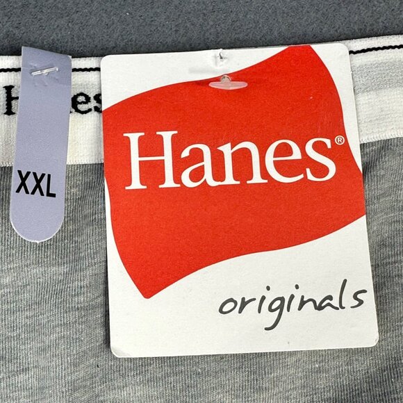 Hanes Originals Women's Size XXL Panty High Leg Heather Gray New With Tags - Picture 3 of 8